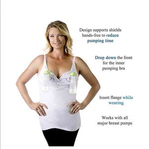 Rumina pumping and nursing tank - white